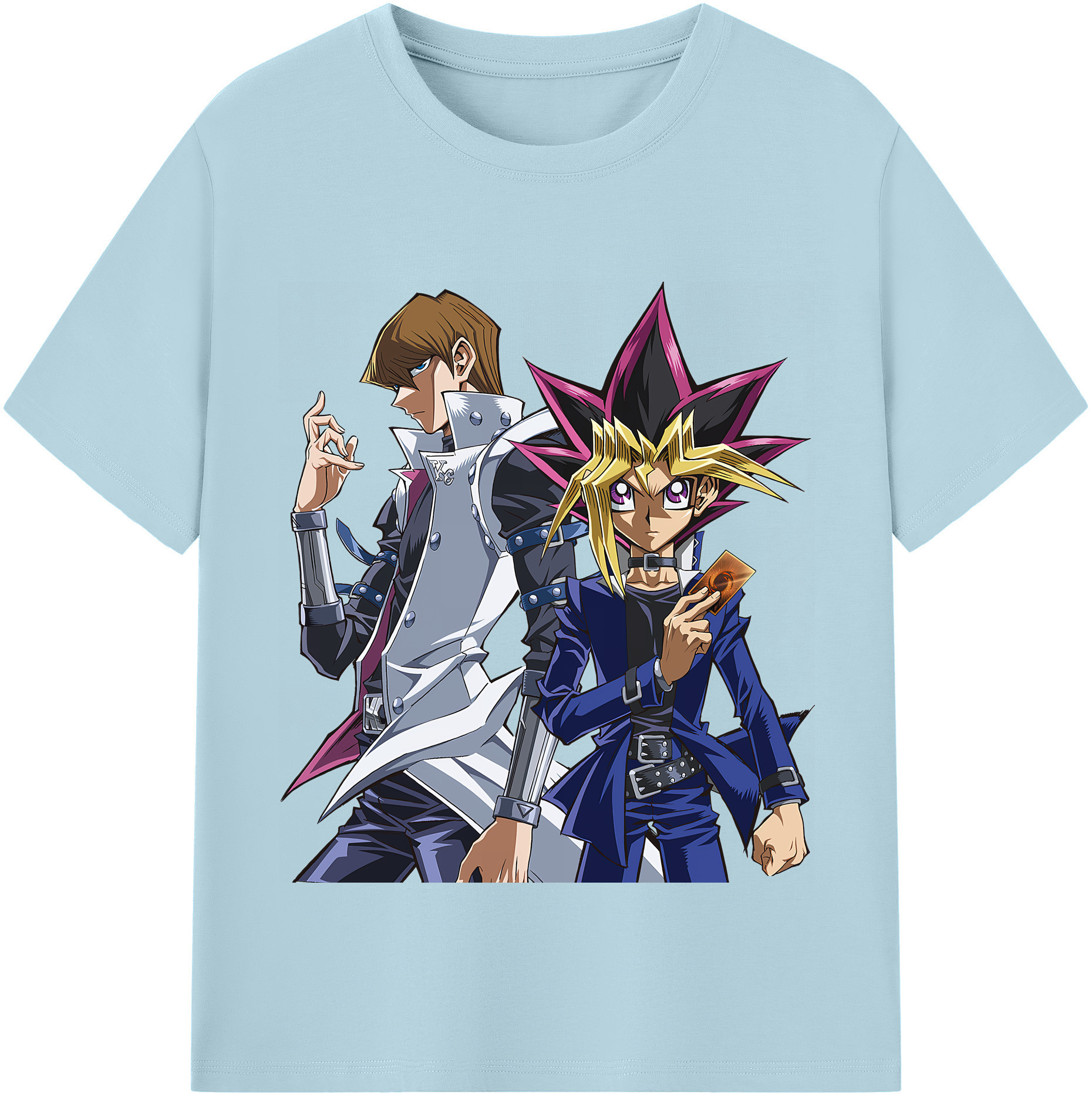 （画像用） 遊☆戯☆王 Yu-Gi-Oh! 綿100％半袖Tシャツ（フロントプリント）